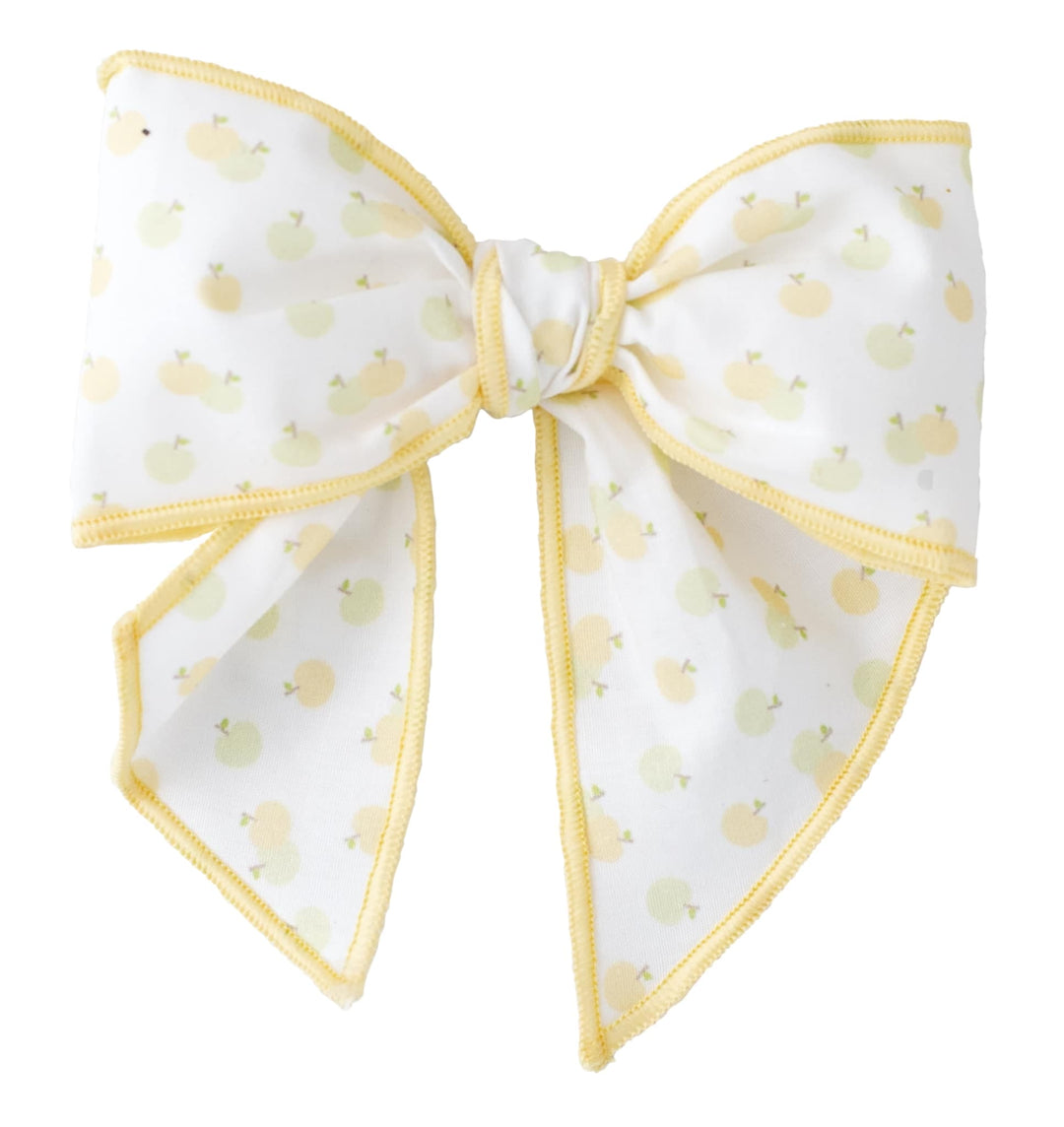 Calamaro Baby Girls Apple Hair Bow - 77082