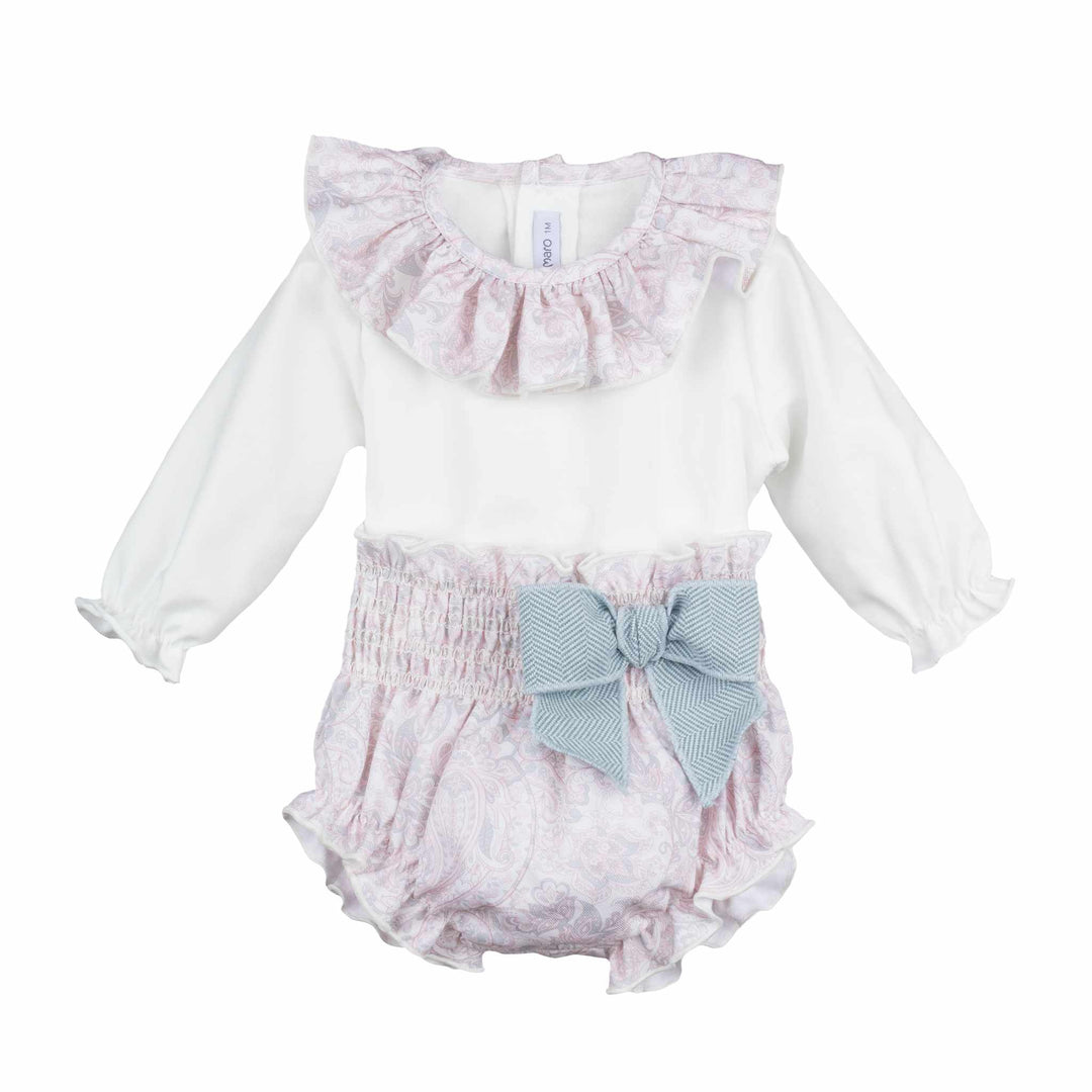Calamaro Excellent Baby Girls Two Piece Jam Pants Set - 11073