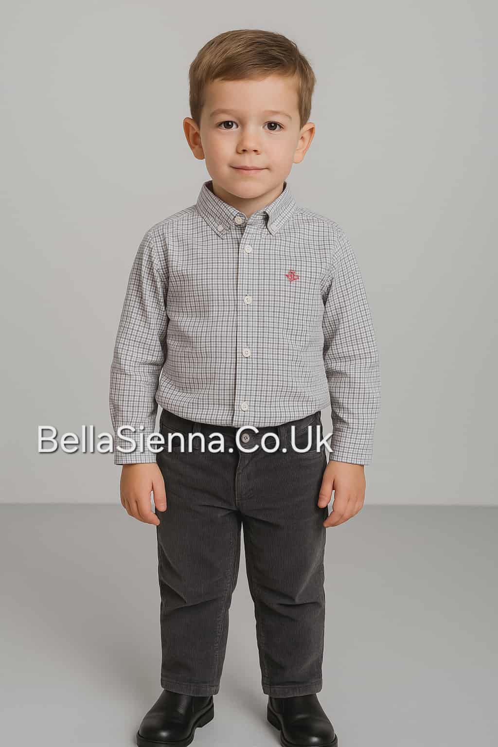 Tutto Piccolo Boys Winter Shirt And Trouser Set