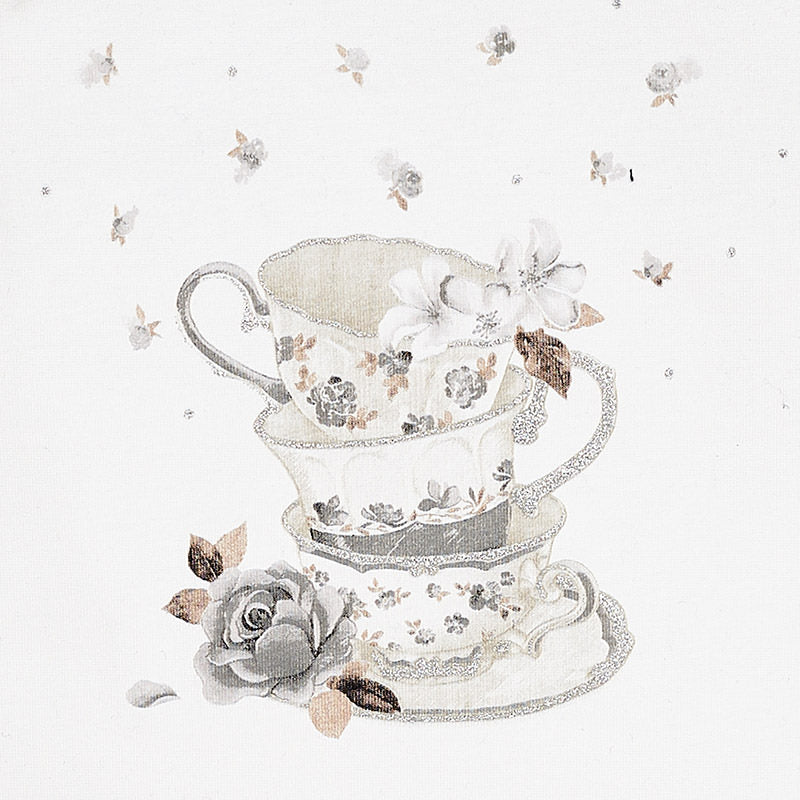 Mayoral Girls Skirt Set Silver - 4980