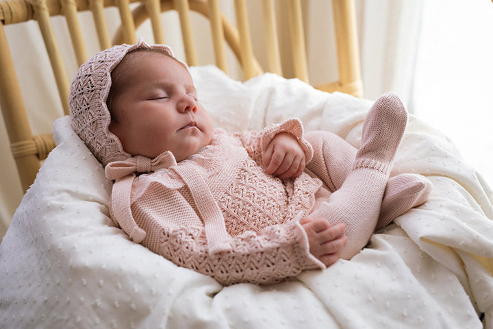 Mac ilusion Baby Girls Three Piece Set - Nude Pink - 9614G