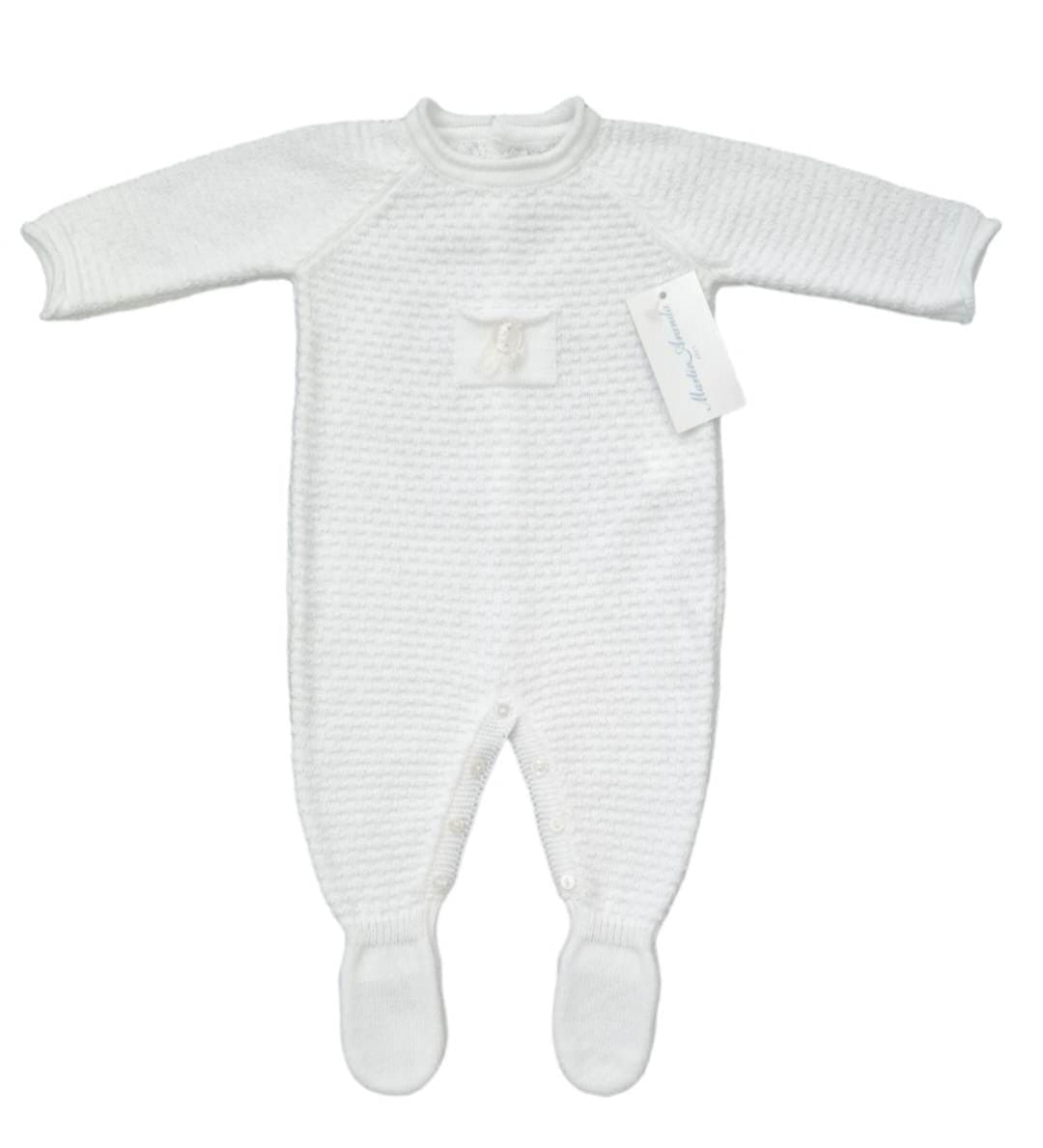 Martin Aranda Unisex Ivory Knitted All-In-One 10001