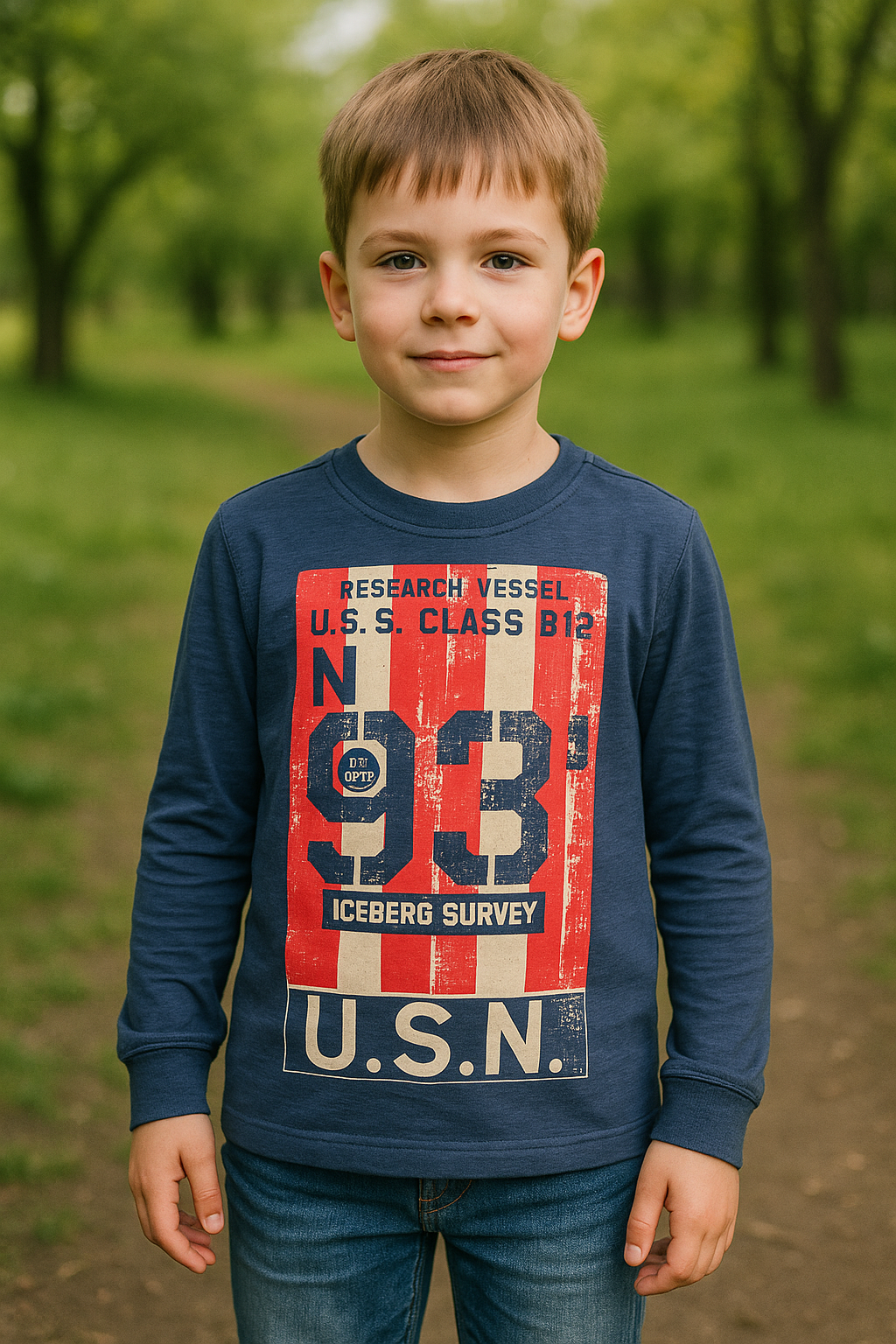 iDO Boys Long-Sleeved Top 3856