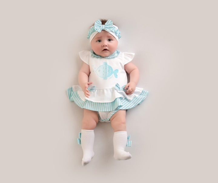 Little A "KIRSTY" Little Fish Romper - LA24202