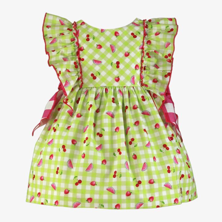 Miranda Girls Headband To Match Cherry, Watermelon & Strawberry Print Dress - 602/V - 1630