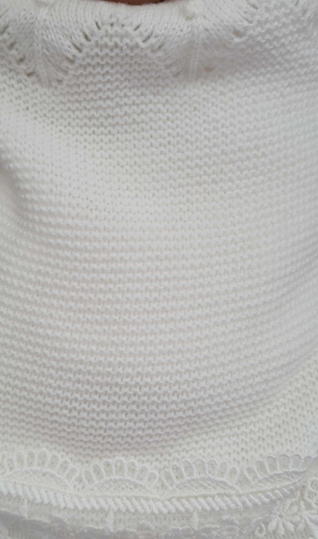 Mac Ilusion  Newborn Baby  Three Piece Outfit 7416 Ivory