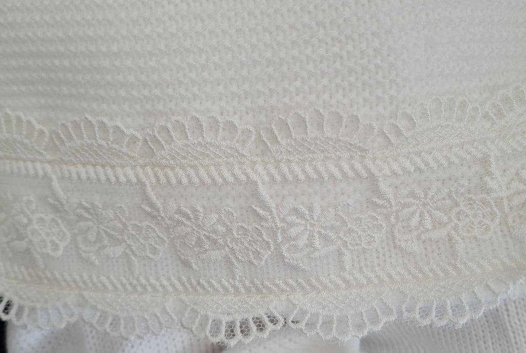 Mac Ilusion Baby  Newborn  Three Piece Outfit 7416 White (Blanco)