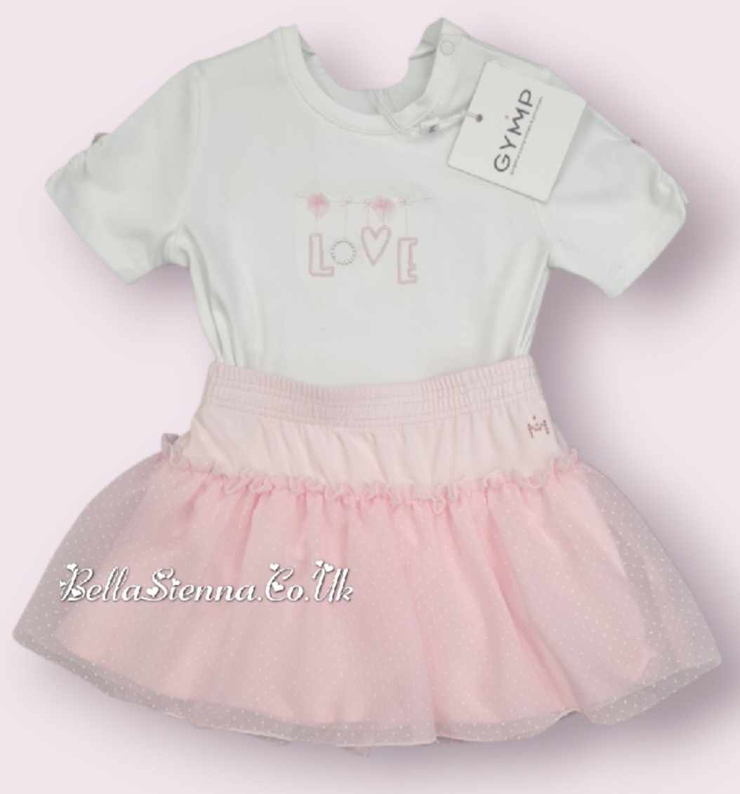 GYMP Girls Two Piece Skirt Set