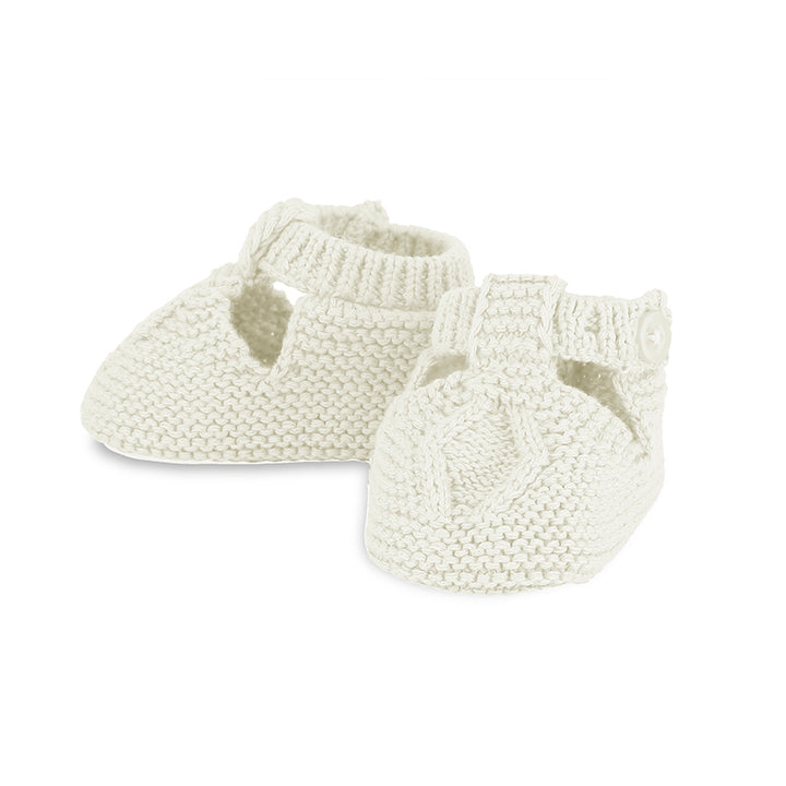 Mayoral Unisex Natural Baby Booties - 9908