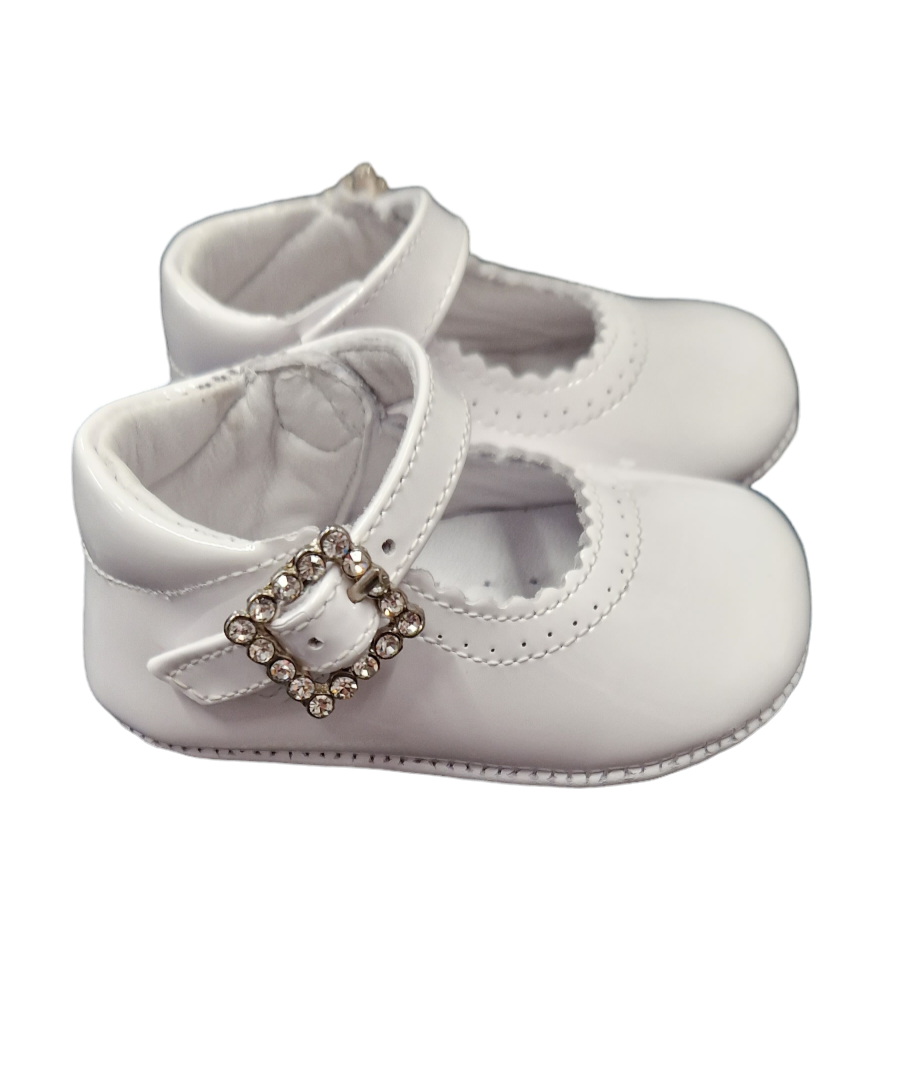 White 2025 pram shoes