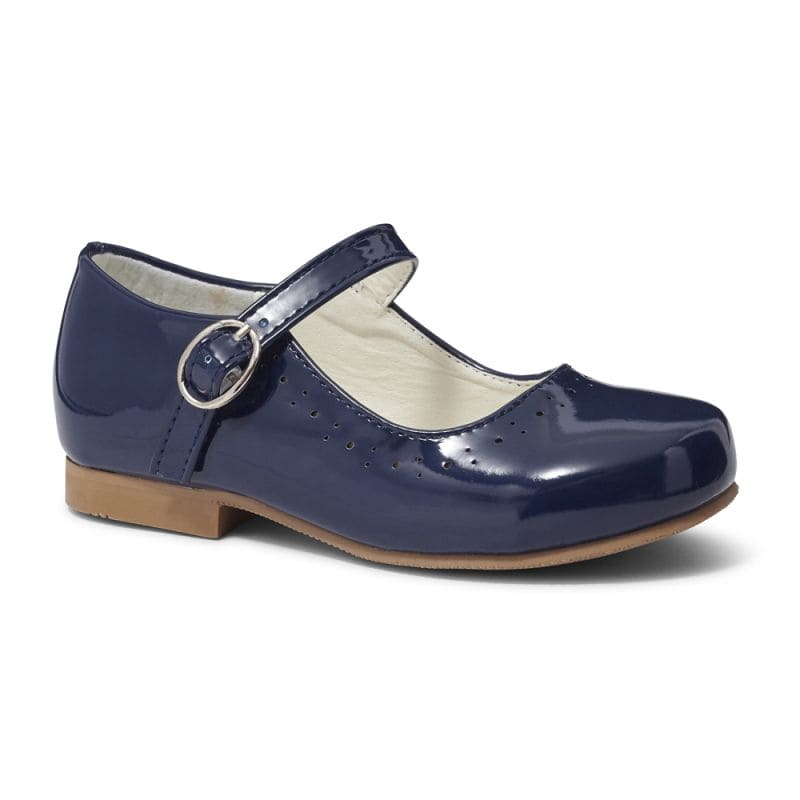 Sevva - "Abbey" Navy Patent Mary Jane Shoes