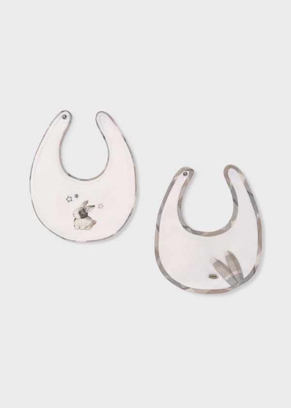 Mayoral Pack Of Two Bibs - 9485