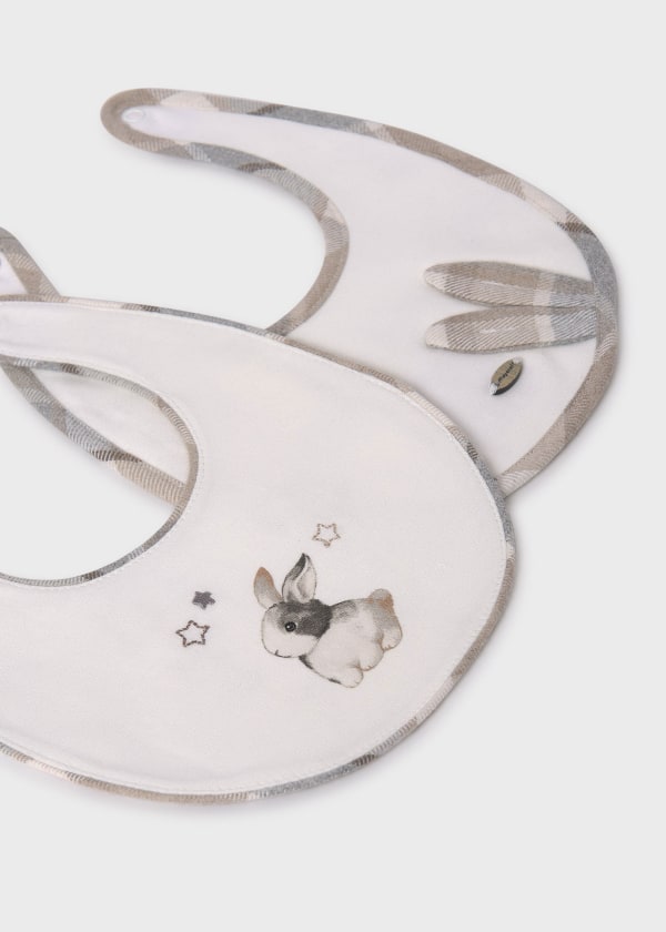 Mayoral Pack Of Two Bibs - 9485