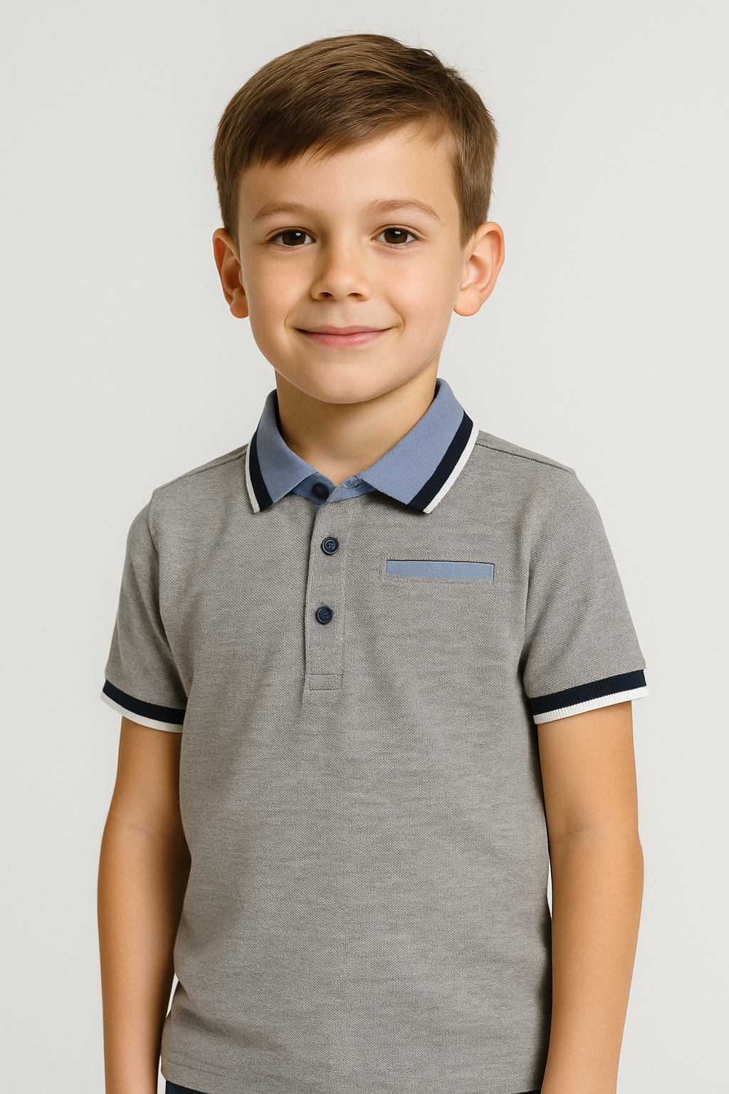 Losan Boys Short-Sleeved Polo Top 1791