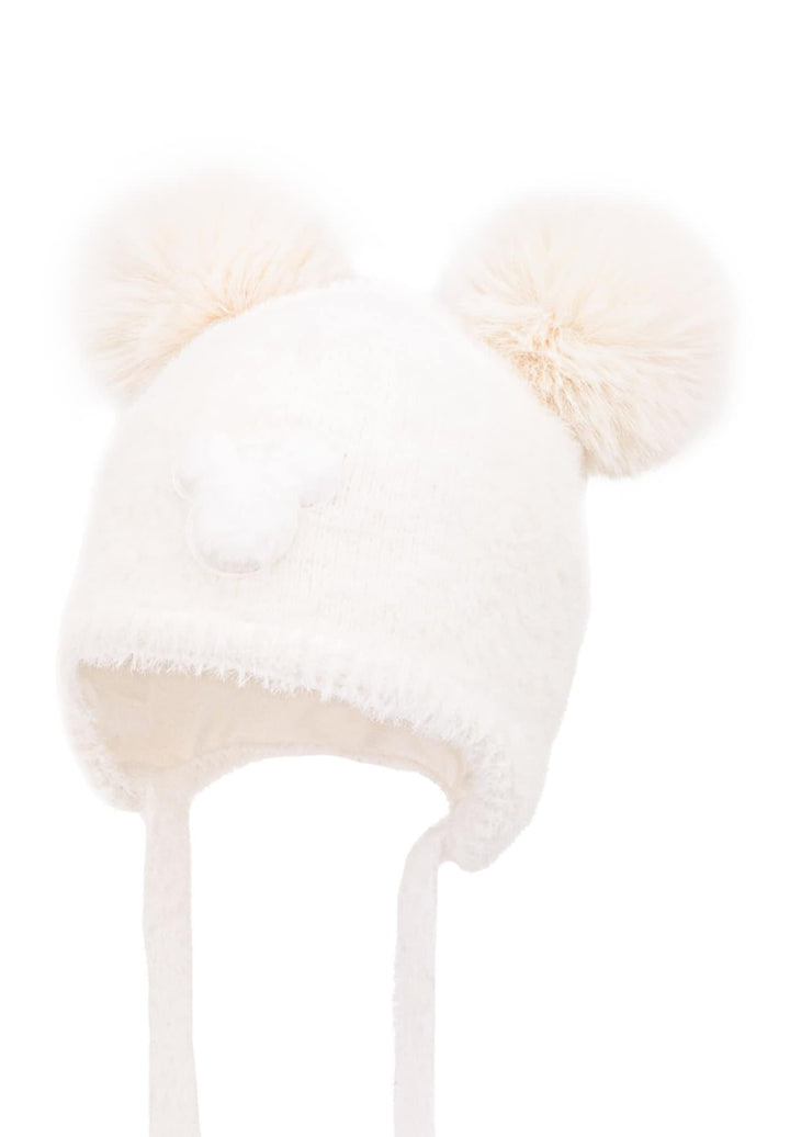 Jamiks Ivory Unisex Knitted Hat - ALLYS