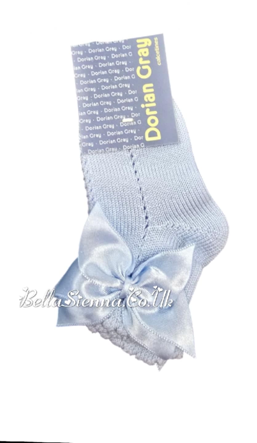 Dorian Gray Openwork Ankle Socks - 2220