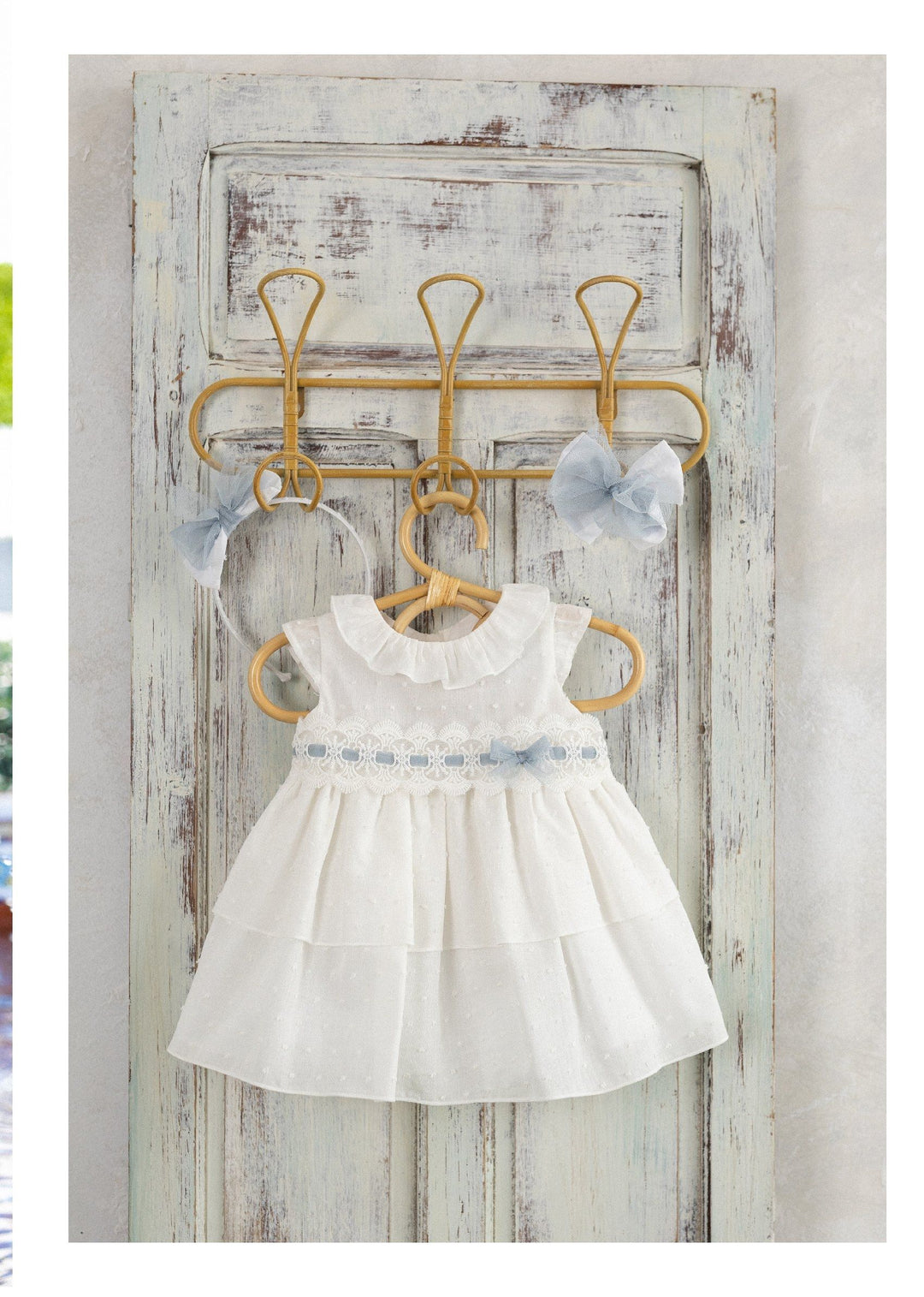 Basmarti Pretty Dress With Tulle Bow - 25121