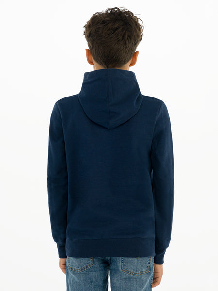 Levi's Navy & Red Screenprint Hoodie - 8E8778-C8D