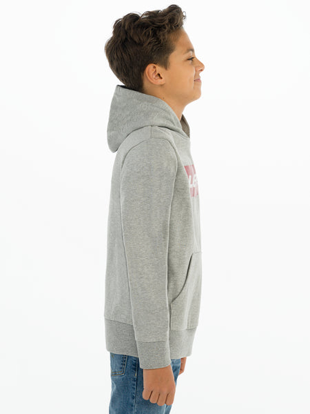 Levi's Grey & Red Screenprint Hoodie - 8E8778-C87