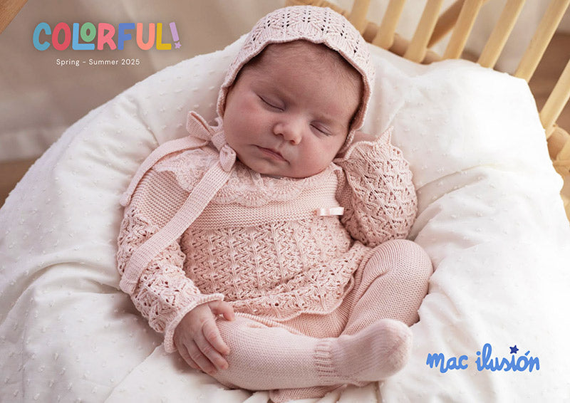 Mac ilusion Baby Girls Three Piece Set - Nude Pink - 9614G