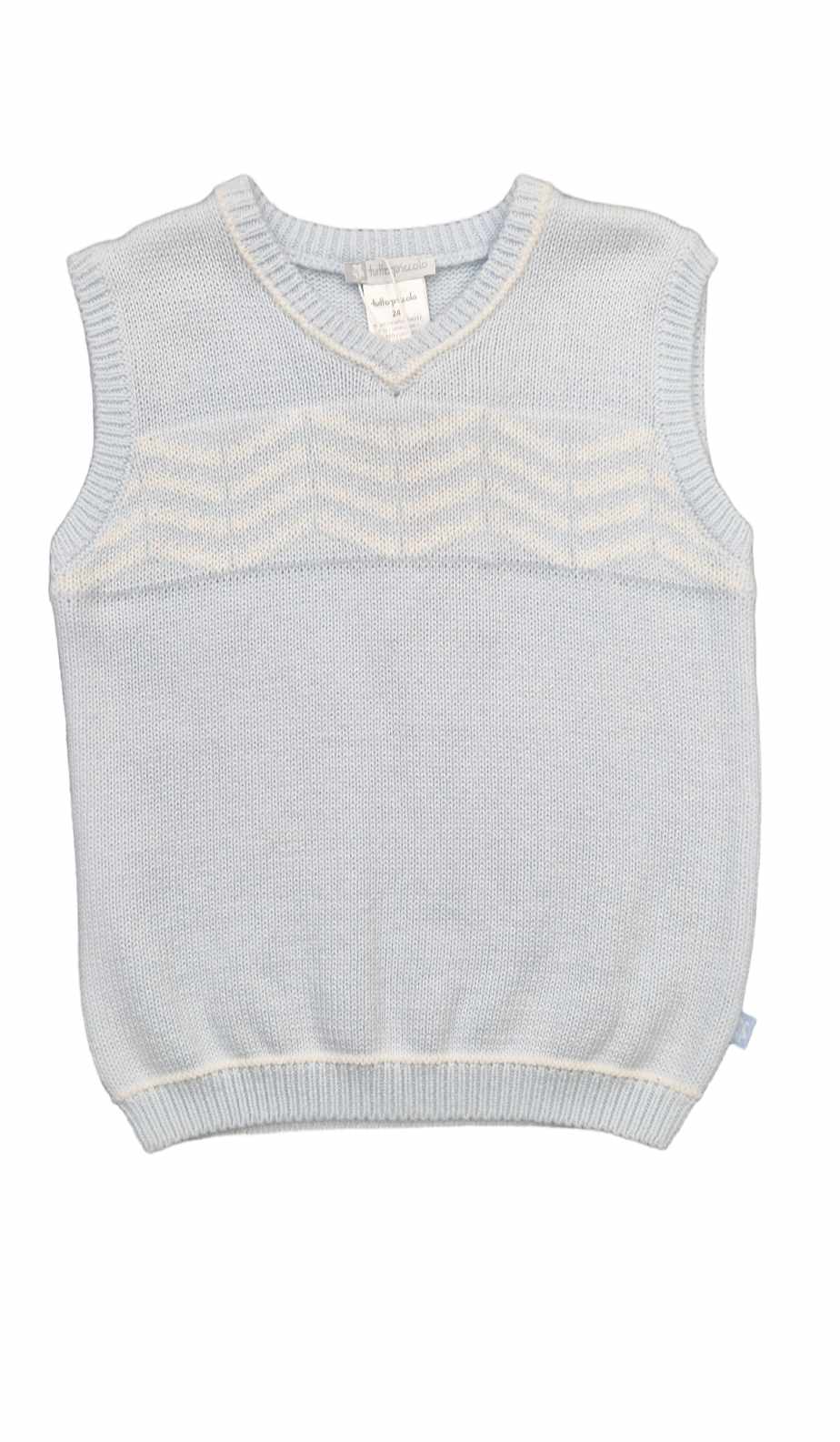 Tutto Piccolo Baby Blue Tank Top Jumper - 3719