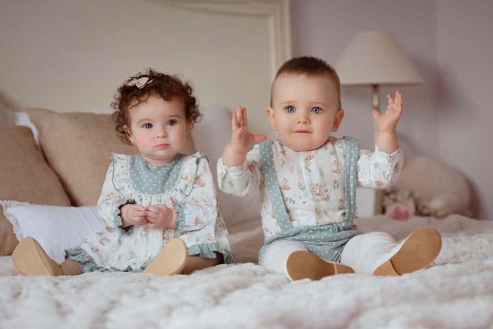 Miranda Fox Print Dress & Pants Set - 45 VB