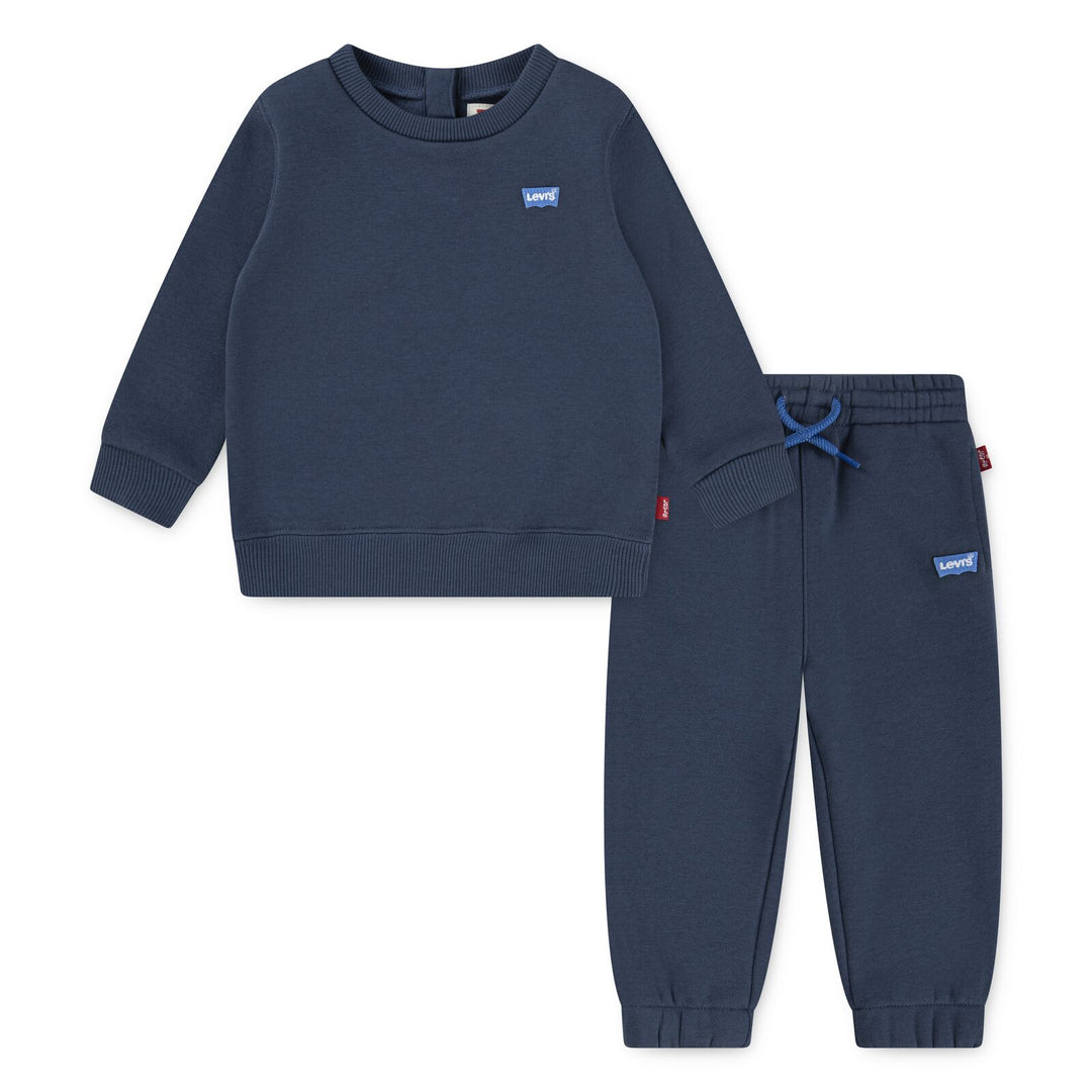 Levi's Navy Blue Sweatshirt & Joggers Set - 6EP012-UF3 - BIG DIPPER