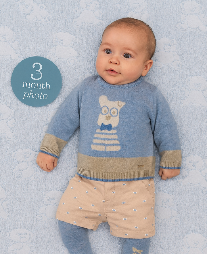 Mayoral Baby Boys Three Piece Outfit - 2204