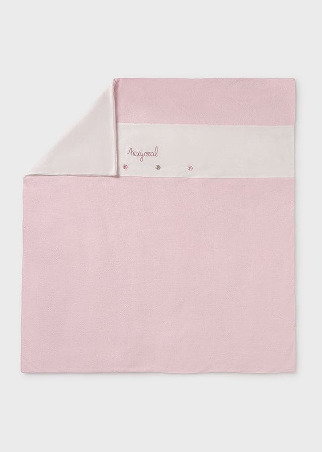 Mayoral Baby Girls Pink Blanket - 9958 - Matching Babygrows Available