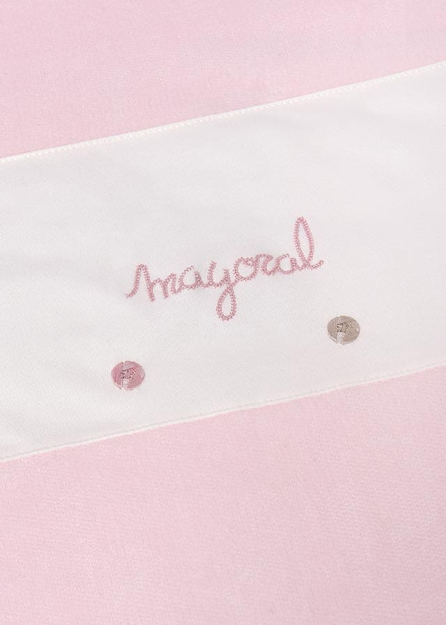 Mayoral Baby Girls Pink Blanket - 9958 - Matching Babygrows Available