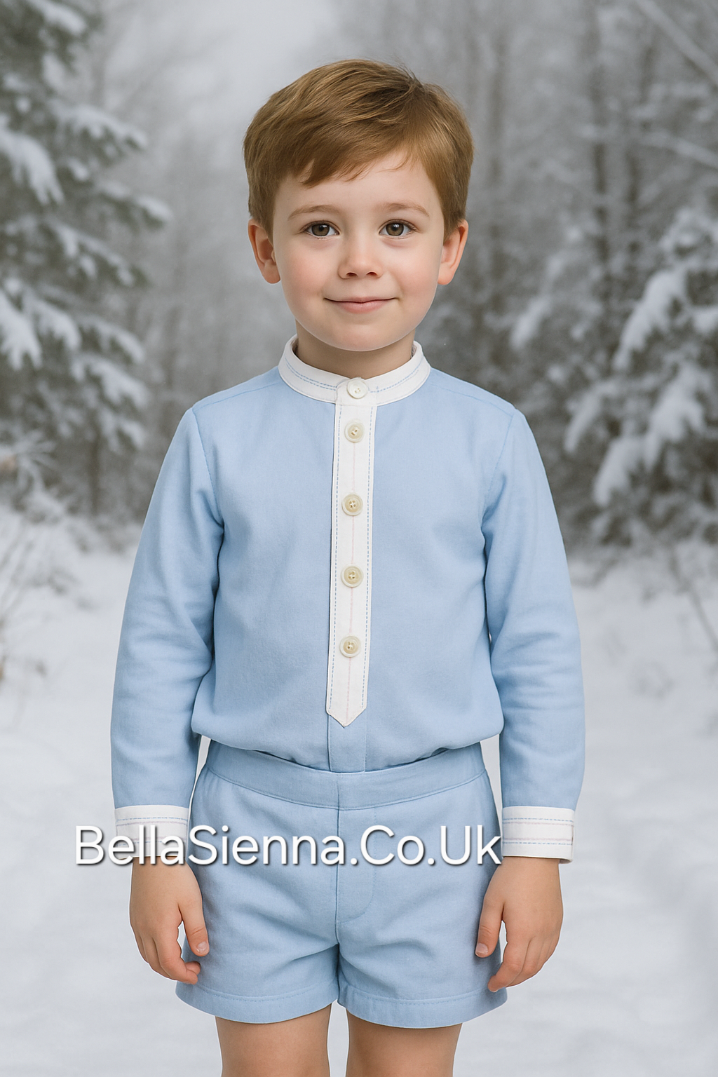 Babine Boys Shirt & Shorts Set - 2212037