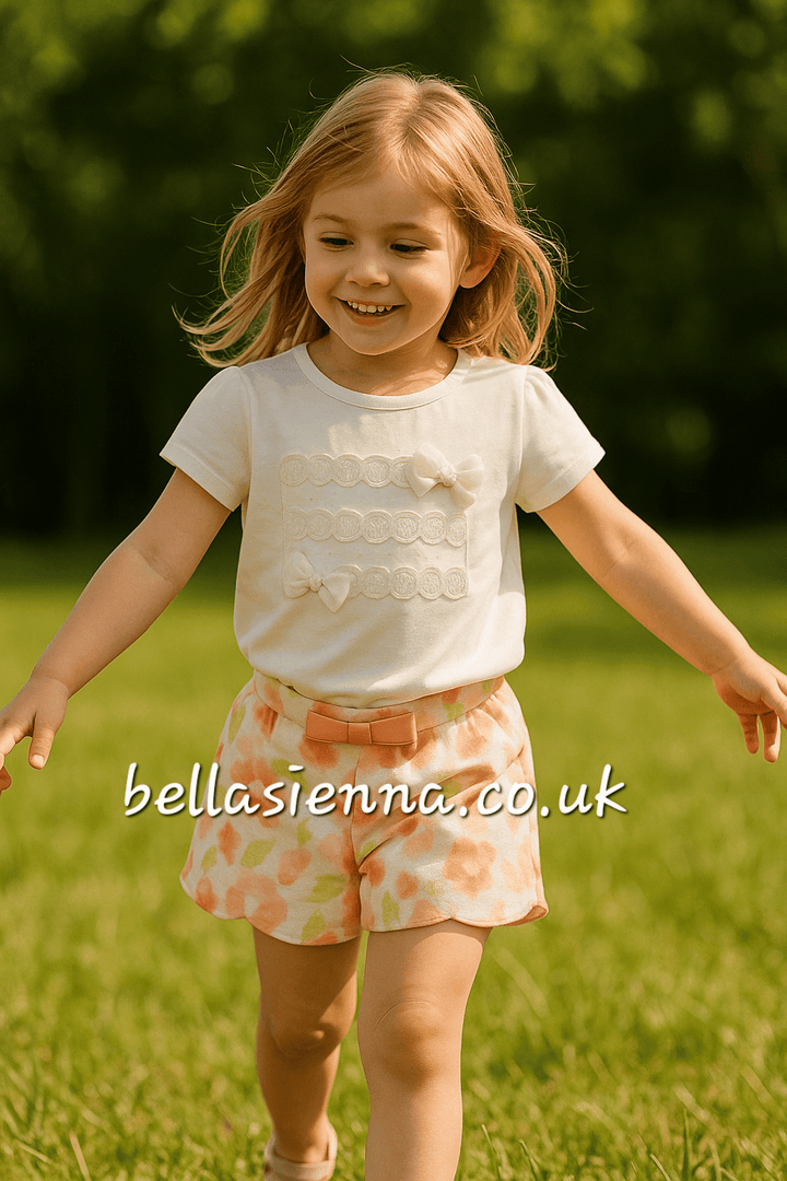 Mayoral Girls Shorts & Top Set -3001 & 3251