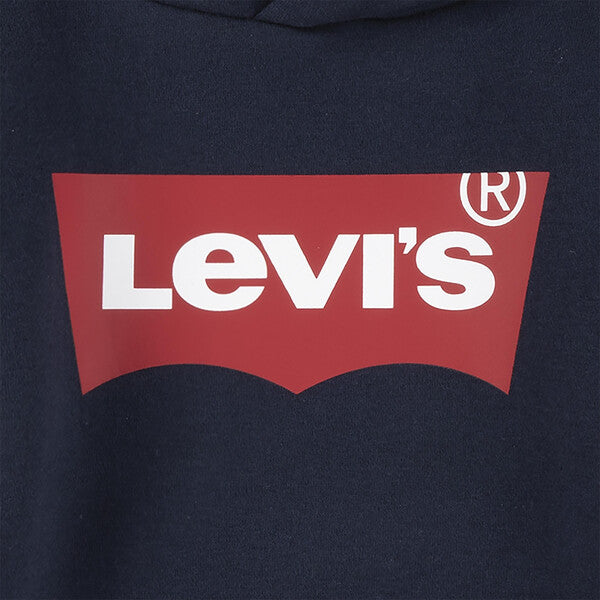 Levi's Navy & Red Screenprint Hoodie - 8E8778-C8D