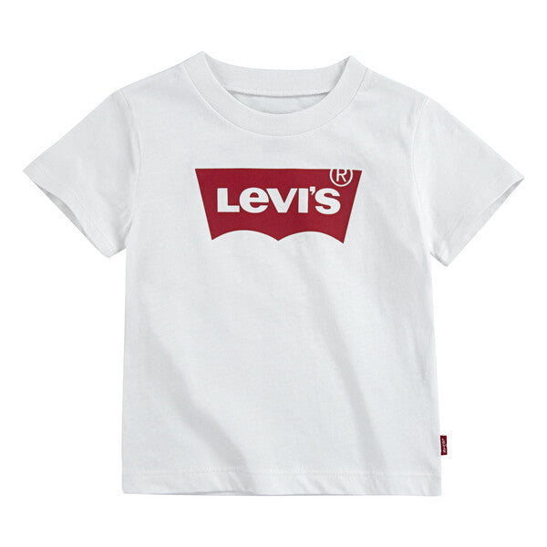 Levi's Unisex  White & Red T-shirt - 6E8157-001