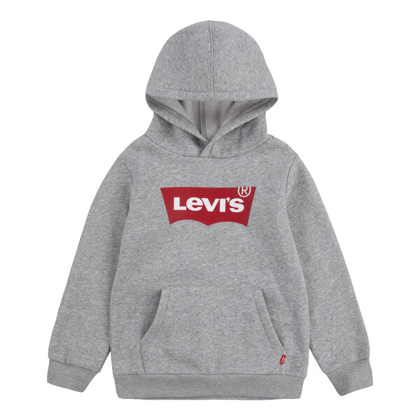 Levi's Grey & Red Screenprint Hoodie - 8E8778-C87