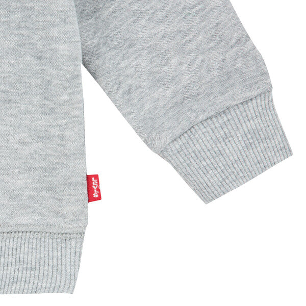 Levi's Grey & Red Crewneck Sweatshirt - 6E9079-C87
