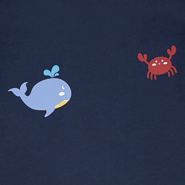 Levi's Costal Critters Navy Blue T-Shirt - 6EM319-C8D