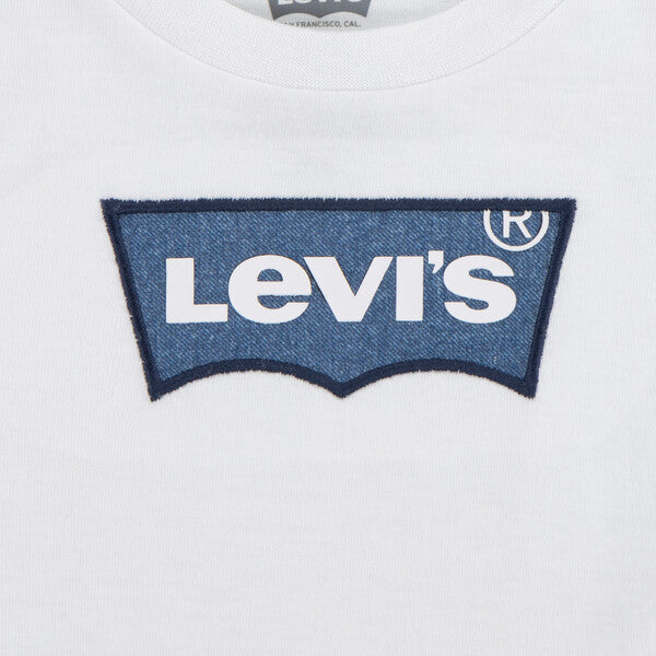 Levi's Unisex "My First T-shirt" White & Denim - 6EM318