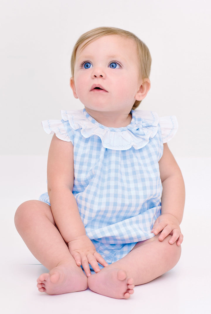 Sarah Louise Blue & White Two Piece Set- 012963