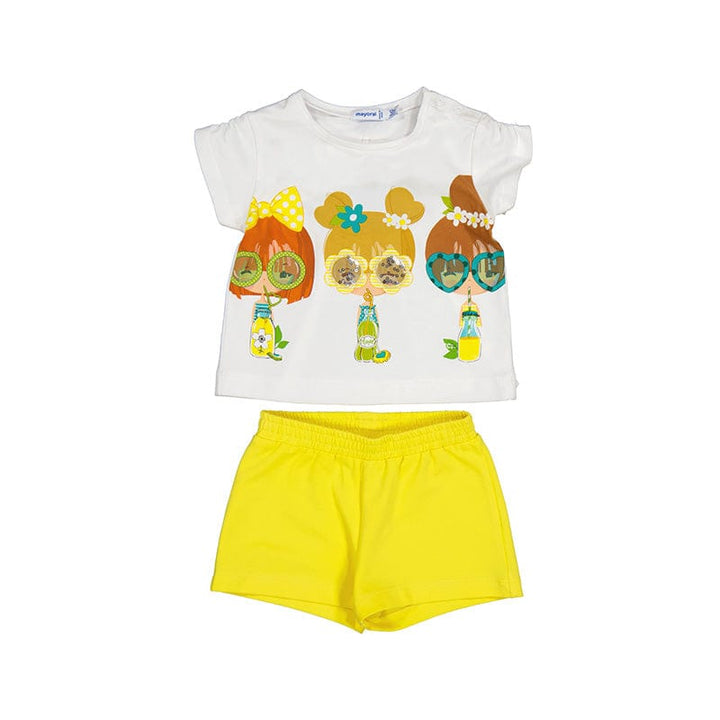 Mayoral Baby Girls Short Set 1276