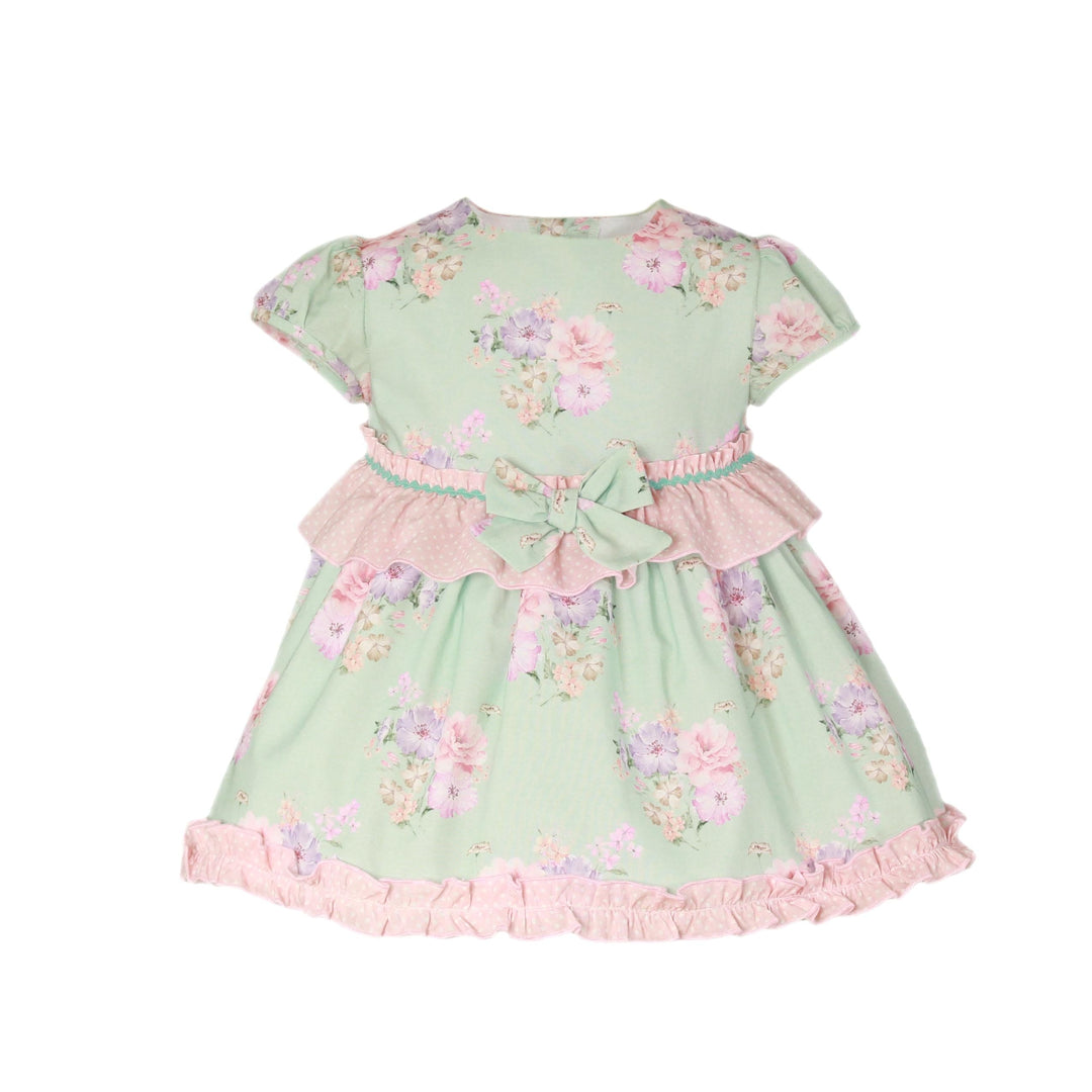 Miranda Green & Pink Floral Dress - 137 V