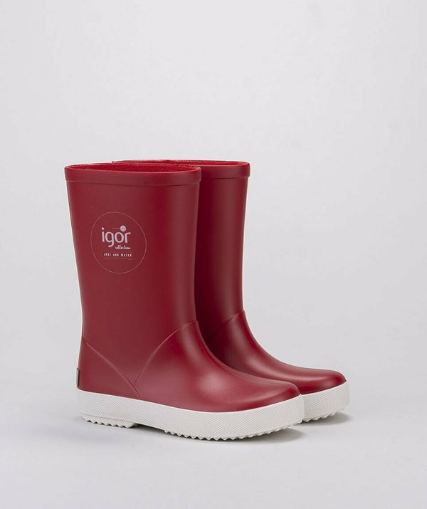 Red/White igor wellies / boots