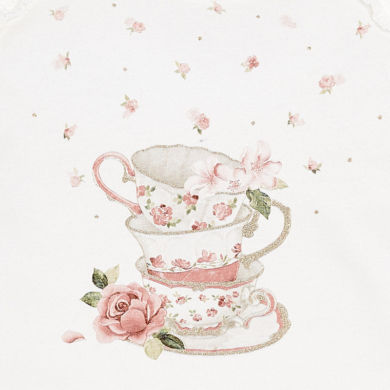 Mayoral Girls Skirt Set Pink - 4980