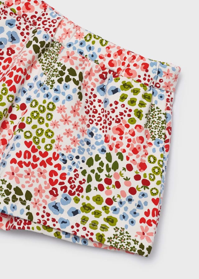 Mayoral girls 2 piece appliques Short set - 3219