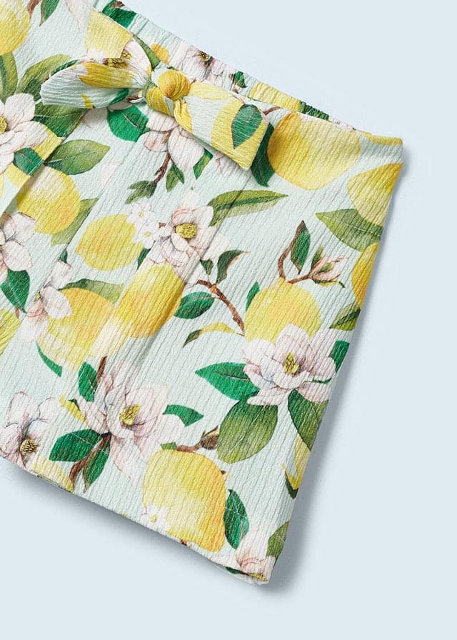 Mayoral Girls Floral Short Set Summer- 3214