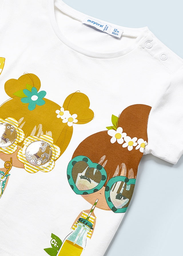 Mayoral Baby Girls Short Set 1276