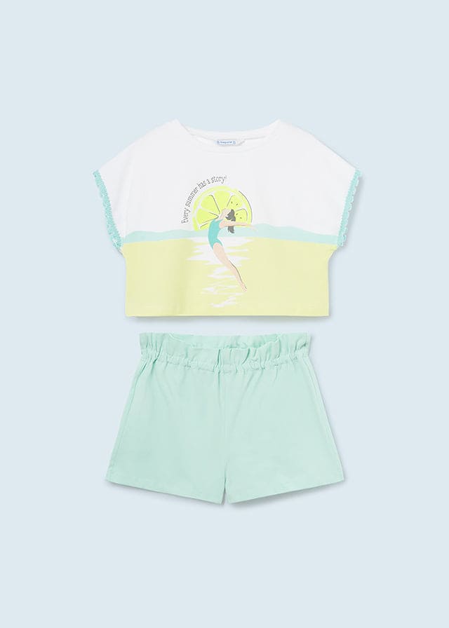 Mayoral Older Girls Short  - 6247