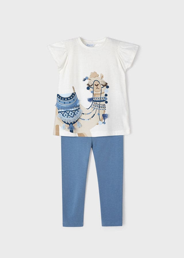 Mayoral Girls Legging Set Summer - 3779