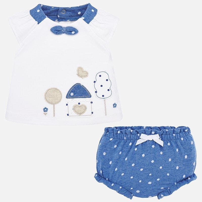 Mayoral Baby Girls Short Set 1256