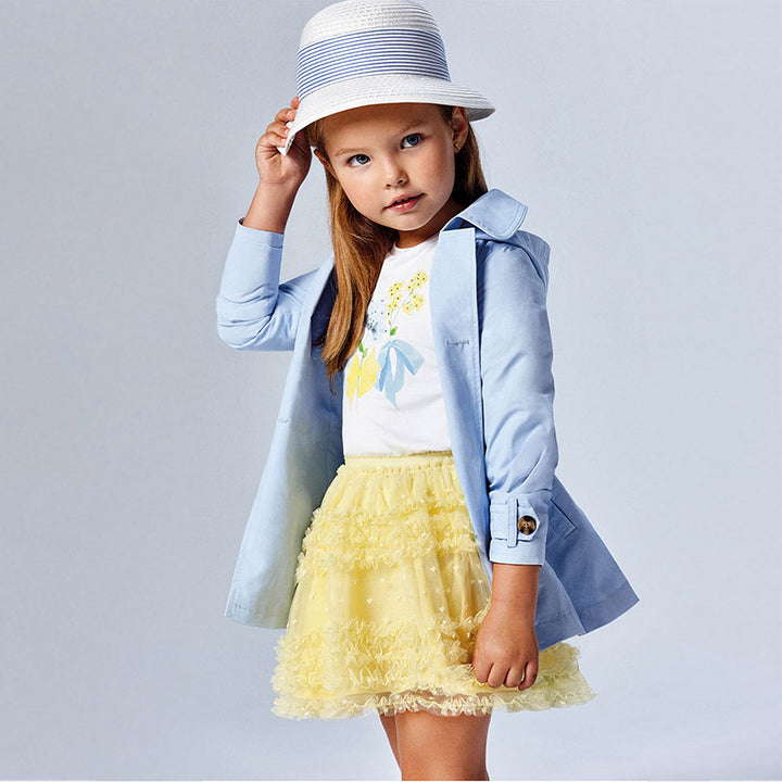 Mayoral Top & Skirt Set - Lemon Ruffle - 3001 3901